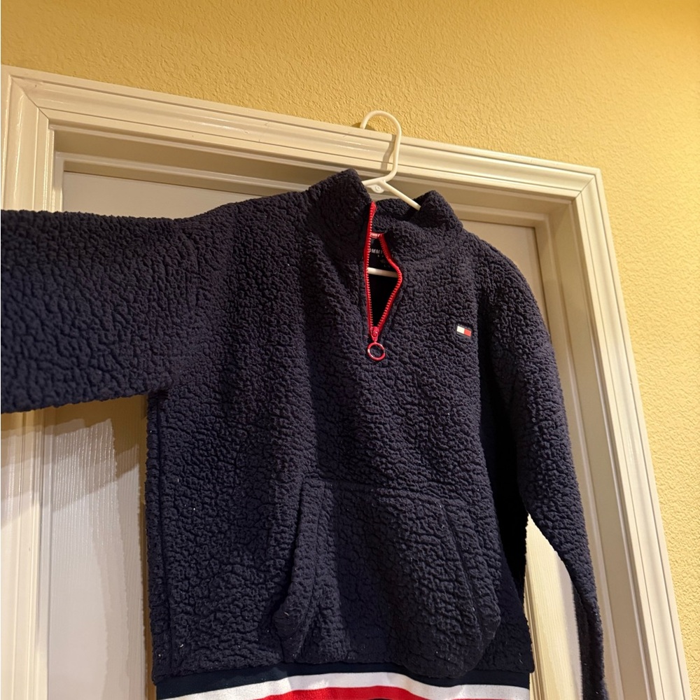 Tommy Hilfiger Navy Fleece Jacket